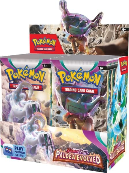 Pokémon TCG: Scarlet & Violet Paldea Evolved Booster Display Box (36 Booster Packs)