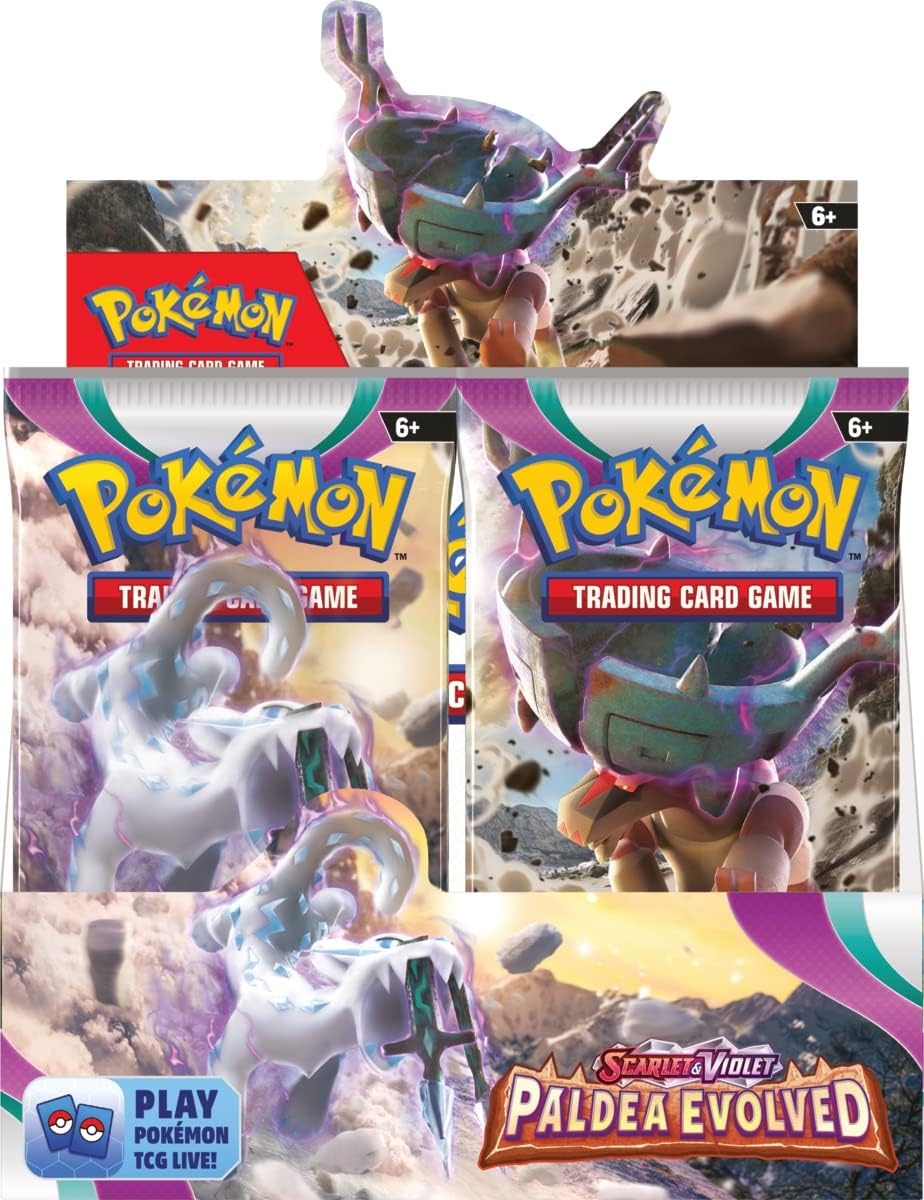 Pokémon TCG: Scarlet & Violet Paldea Evolved Booster Display Box (36 Booster Packs)