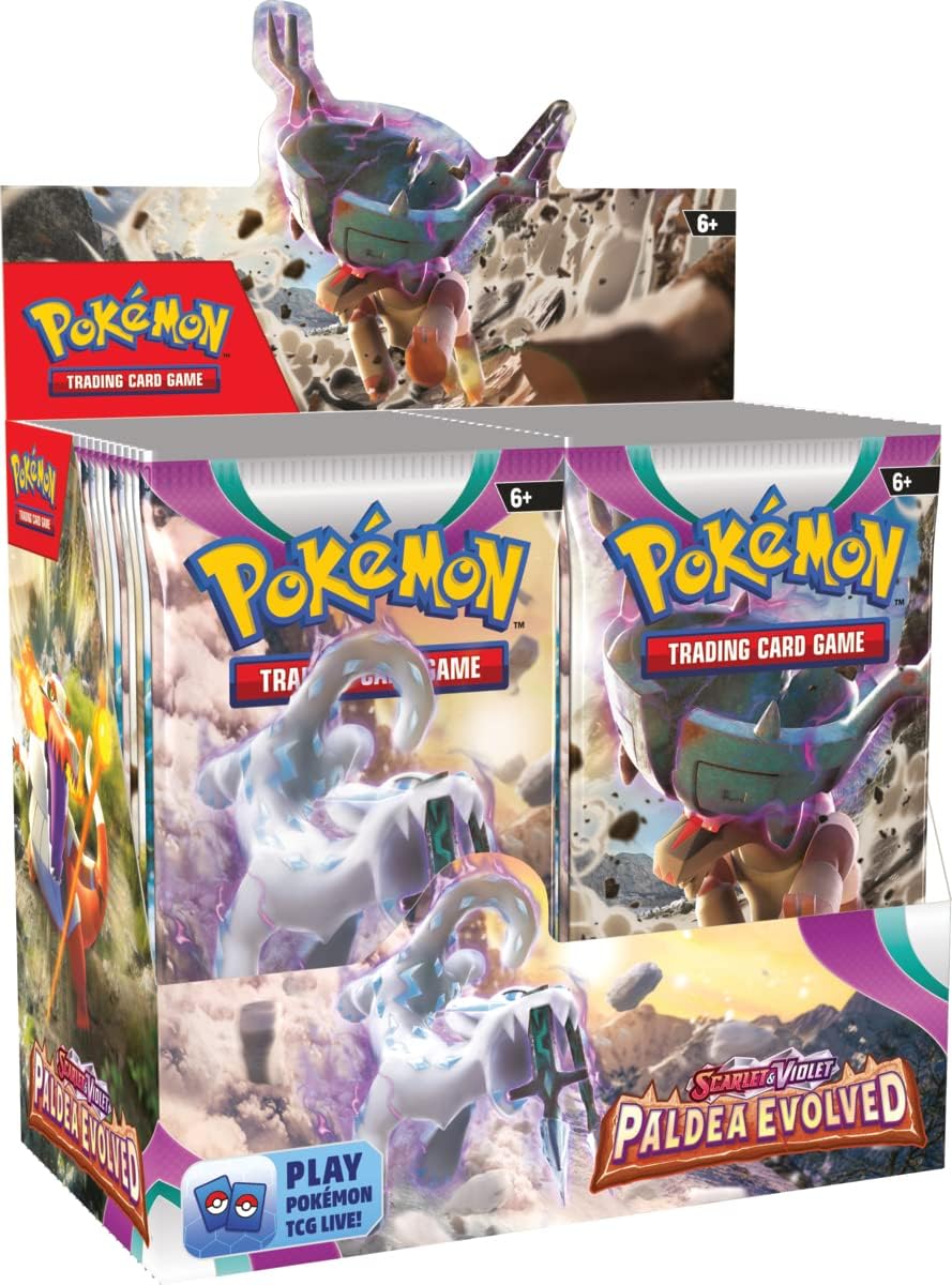 Pokémon TCG: Scarlet & Violet Paldea Evolved Booster Display Box (36 Booster Packs)
