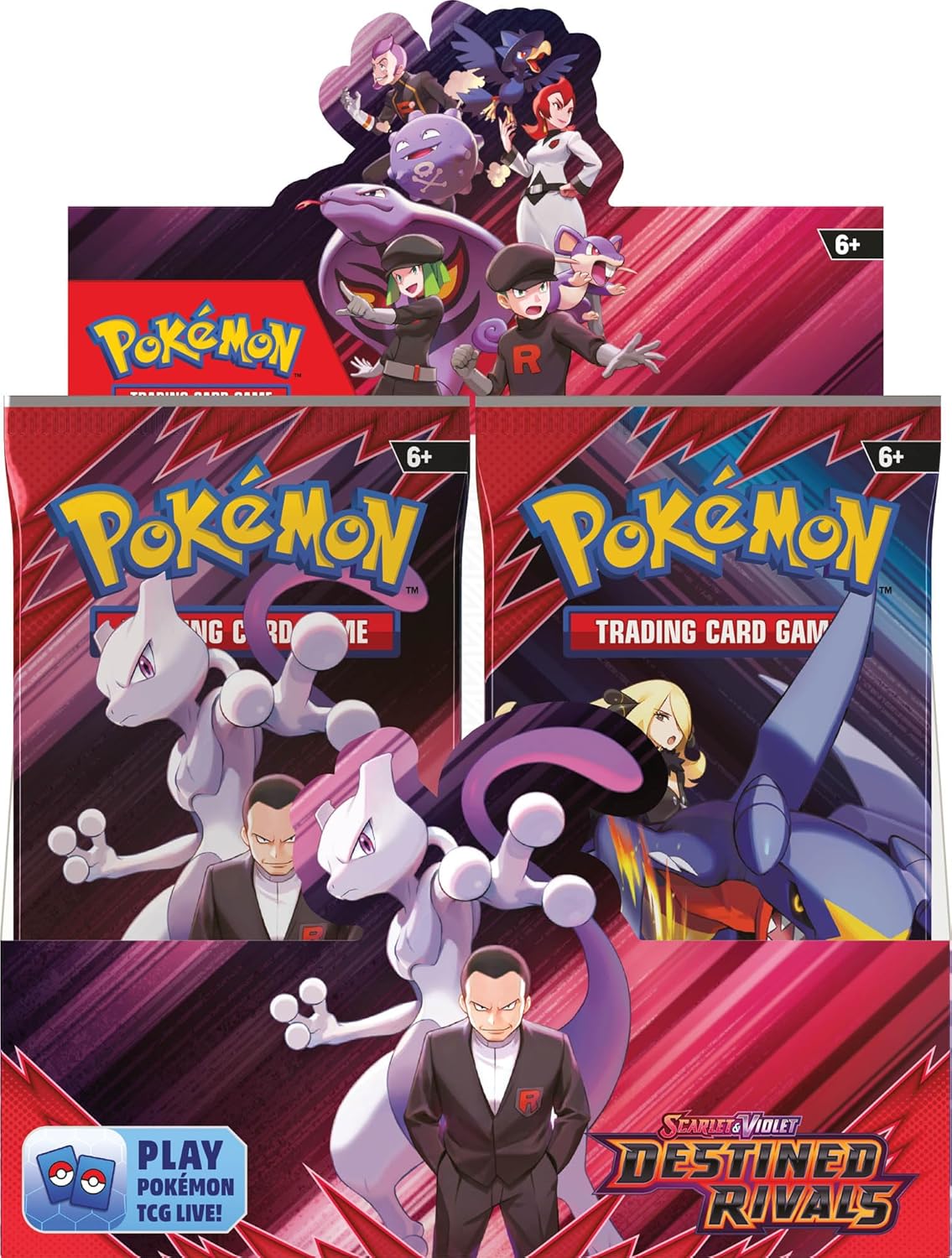 Pokemon TCG: Scarlet & Violet - Destined Rivals Booster Display Box - 2x18(36 Packs)