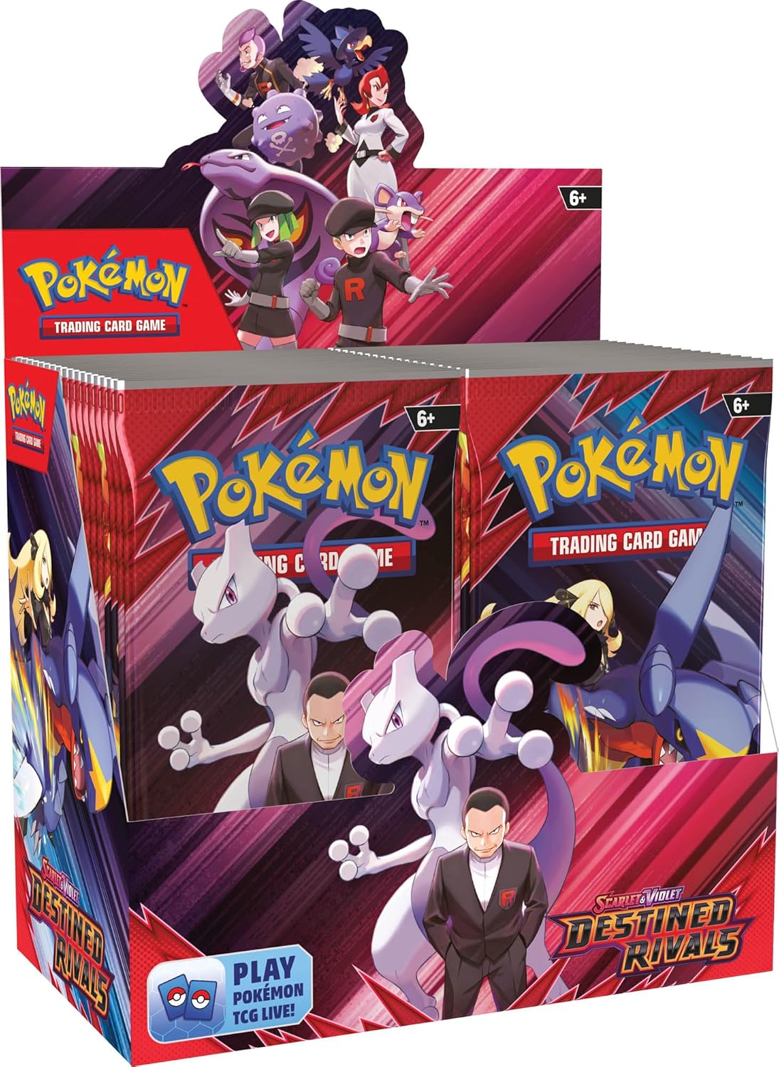 Pokemon TCG: Scarlet & Violet - Destined Rivals Booster Display Box - 2x18(36 Packs)