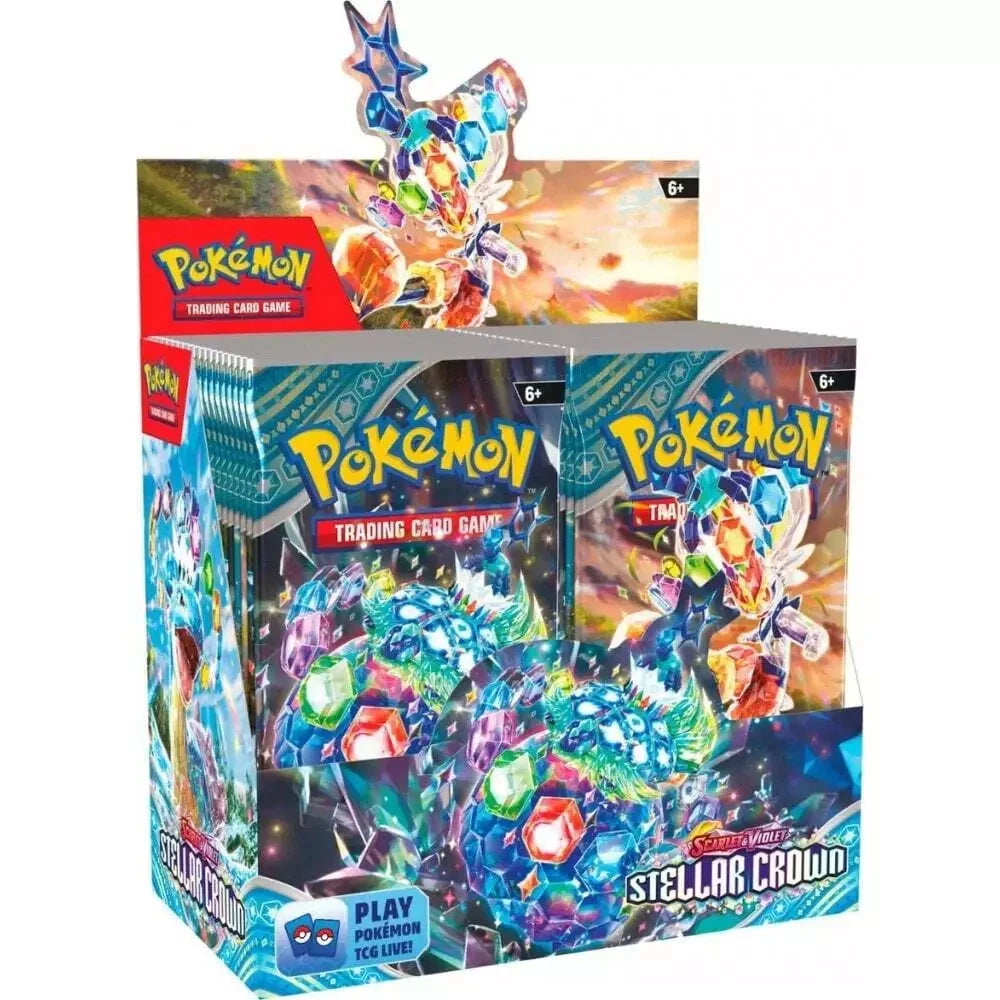 Pokémon TCG: Stellar Crown Booster Display Box (36 Packs)